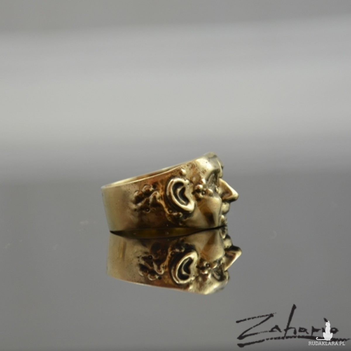 Pierścień Zaraza Brąz Zahario